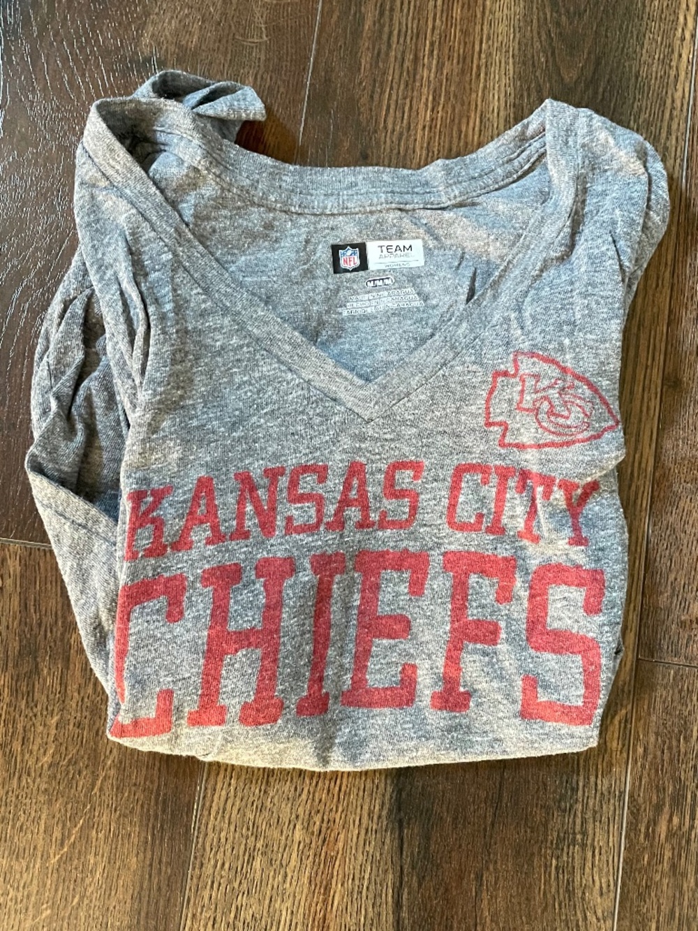 Women's Kansas City Chiefs Long-sleeved shirt